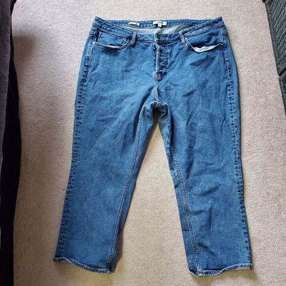 Vigoss Plus Frankie Slim Straight Ankle Jeans 22 Plus - Picture 2 of 6
